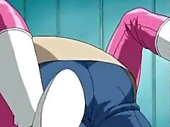 Caught redhead anime big boobs fucked by monster tentacles