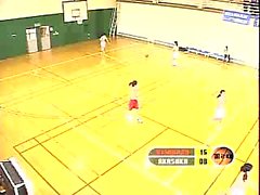 Naughty Japanese basketball players showing off their lovel