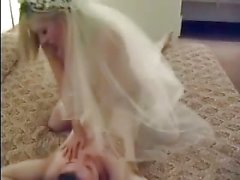 The bride says yes to a cock