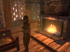 Skyrim villainess Elenwen fucked whipped pt2