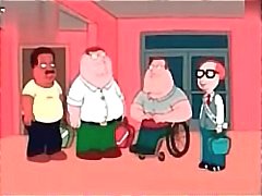 Anime Family Guy gets to stuff his cock in his redhead wife's ass