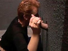 Redheaded mummy at the Gloryhole