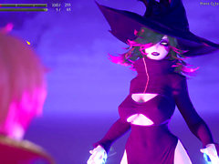 3d femdom, femdom hentai, giantess witch