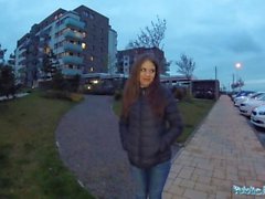 Public Agent Sexy shy Russian babe fucked by a stranger