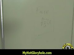 Amazing interracial glory hole blowjob and sex 22
