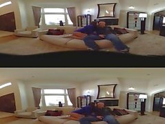 VR Stereoscopic 360 - Adrianna Chechik Likes Being Watched While Fucked