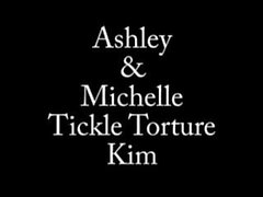 Ashley and Michelle Tickle Torture Kim