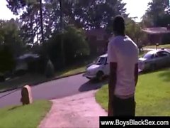 Blacks Thugs Breaking Down Sissy White Boys Hard 10