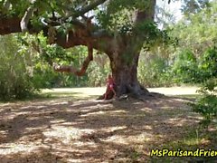 Ms Paris Finds Voyeurs in the Park