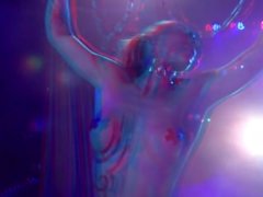 X3D05 striptease video for red-cyan glasses