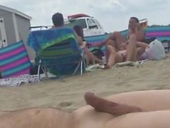 AMAZING Beach Flash Dick