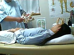 Japanese girl massaged and fucked lustily