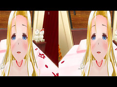 3d anime virtual reality, teen pov rising, pov femdom