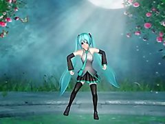 [MMD] Nude Miku Easy Dance Strip