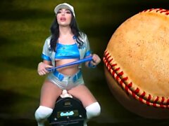 Camsoda Latina teen rides sybian