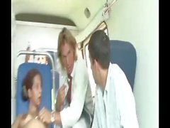 ambulance fuck orgy with two preggo babes