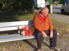 Grandpa in park