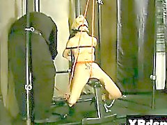 Wild Bondage Chick Extreme Sex