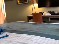 Hot Stepmom And StepSon Share a Bed In A Hotel