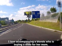 Horny Voyeurs Watching Czech TAXI car in action