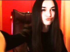 Brunette Solo Webcam Masturbation