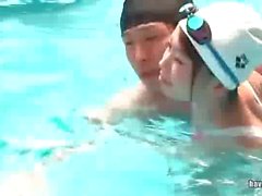 Hot Suck In Swimming Pool