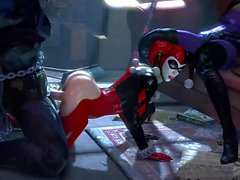 Harley Quinn dominates Batman