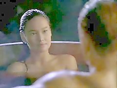 Asian Tia Carrere goes for Dolph Lundgrens Big Blond Cock