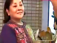 JapaneseBBW Mature mother and not her son
