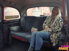 female fake taxi lesbians admire each others beautiful big boobs