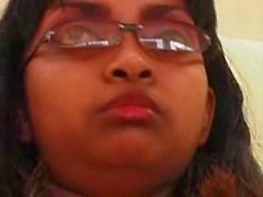 Sweet Indian girl sucking a dick