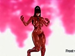 Futa Dance Girls - Horny 3D anime sex world