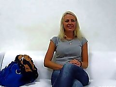 Beaty Blond Girl Jana Fuck Interview