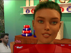 Gameplay, black hair