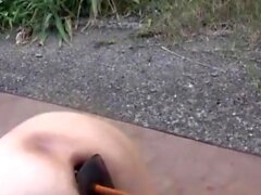 Japanese Girl Extreme Outdoors Enema