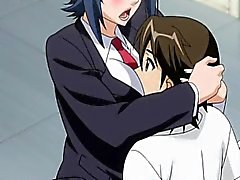 Two hentai babes gets fucked and jizzed