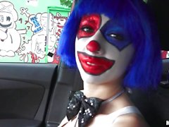 Clowning around with sexy babe Mikayla Mico