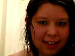 Chubby teen showing on cam