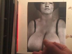 Vintage big boobs MILF cum tribute