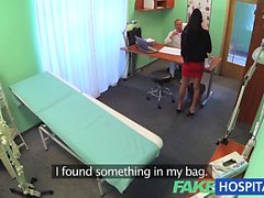 FakeHospital Sexy sales lady makes doctor cum twice