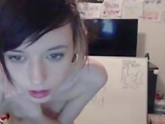 Fucking Hot Skinny Petite Babe on Web Cam