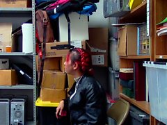 ShopLyfter - Hot Mom and Daughter Share Security Cock