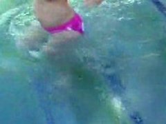 Red Head Fuck in the pool