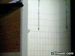 Voyeur Watches This Chick In The Shower