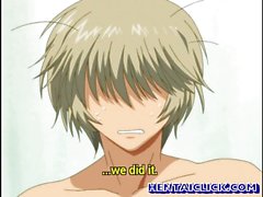 Anime gay gets his ass hot fucked