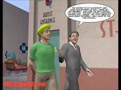 3D Gay World Pictures gay movie studio 3D cartoon anime comics