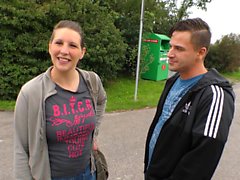 Deutschland Report - German newbie in hot pickup and fuck