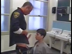 Cop Fucks Young Prisoner