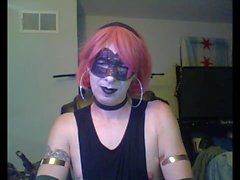 Hot Dancing Goth CD Cam Show (part 1 of 2)