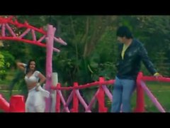 Mallu Sapna Hot Song in White Sharee